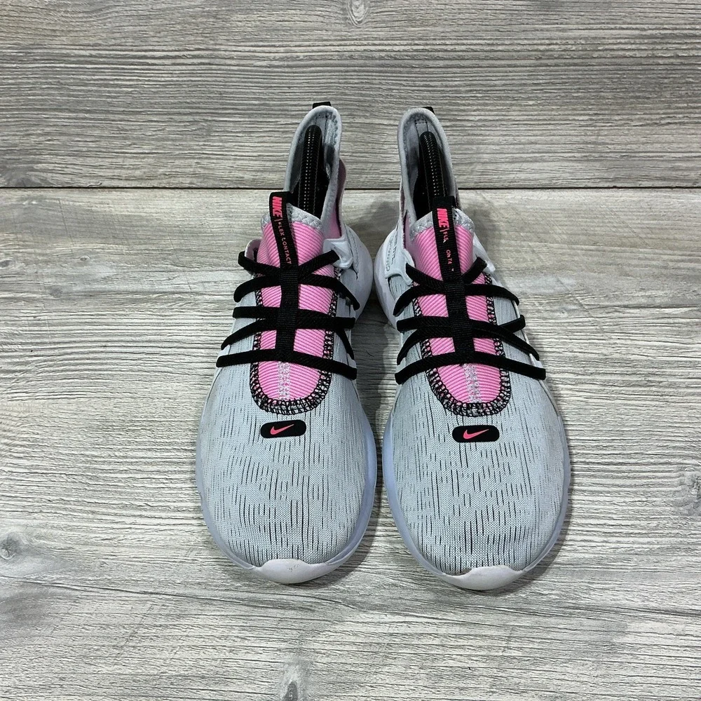 Nike Flex Contact 3 AQ7488-400 Gray Running Shoes Sneakers Women's Size 7.5